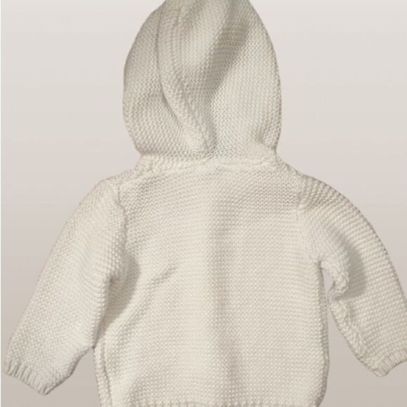 Carter's White Knit Sweater - Picture 6 of 6